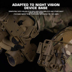 4-Tube Night Vision Goggles Model - Military Helmet Cosplay Prop