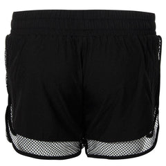 Women's Quick Dry Mesh Gym Shorts - Breathable Fitness Running Trousers with Lining