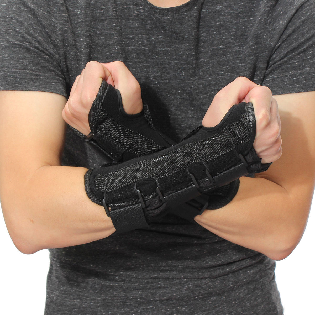 Wrist Splint Support Brace for Fractures, Carpal Tunnel, Arthritis, and Sprains