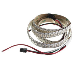 1M WS2812B 5050 RGB LED Strip Light, 144 LEDs, Non-Waterproof, Individually Addressable, 5V