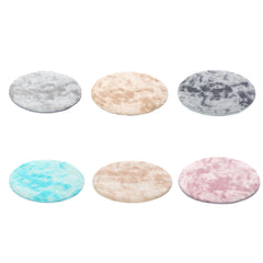 120cm Round Soft Plush Floor Mat - Carpet, Blanket, Area Rug, Cushion for Home Decor