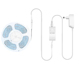 2m RGBW Smart APP Control Strip Light Kit with EU Plug + 2x 1m LED Strip Light Extensions