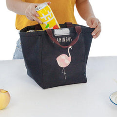 Portable Insulated Oxford Lunch Bag - Thermal Food Picnic Cooler for Women, Kids, and Men