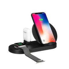 5-in-1 Qi Wireless Charger for iPhone 13, Apple Watch 7, and AirPods Pro