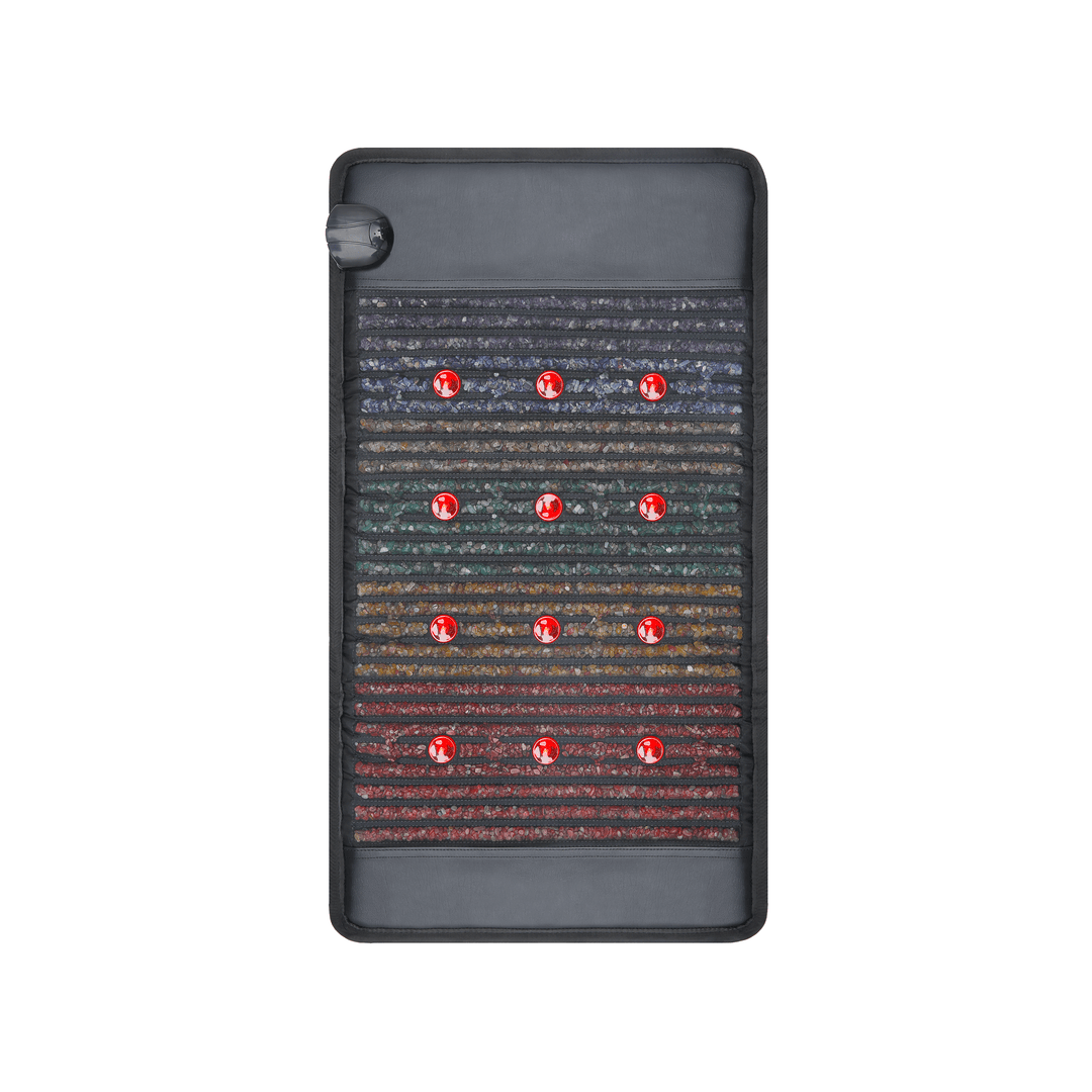 A800 Infrared BIO Pemf Cushion Heating Photon Red Light Amethyst Therapy Mat Tourmaline Massage Jade Mattress