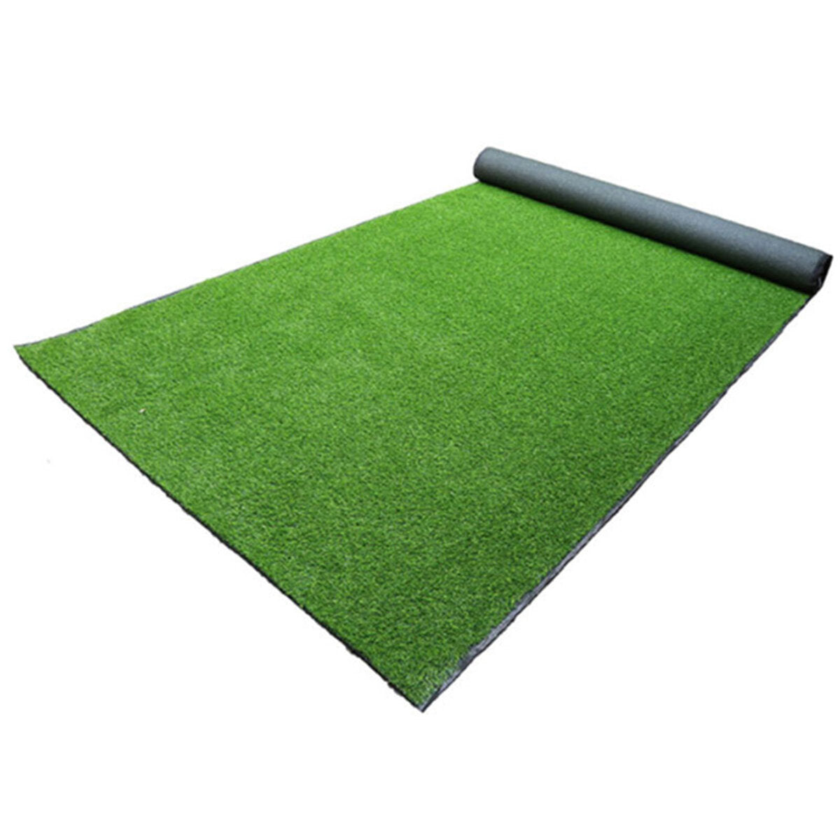 10mm Artificial Grass Mat - Synthetic Green Lawn for Indoor & Outdoor Garden Yard