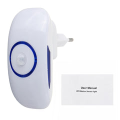 80-260V 3.6W PIR Motion Sensor Plug-in LED Night Light for Breastfeeding & Human Body Induction