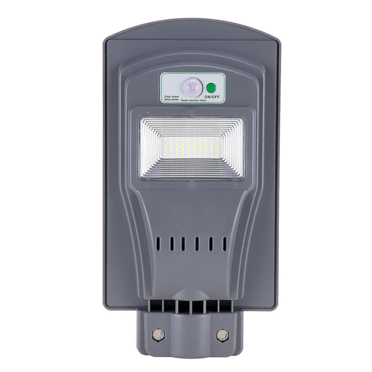 20W Solar Street Light Outdoor, PIR Motion Sensor, Waterproof LED, Auto ON/OFF, Courtyard Deck Night Lighting