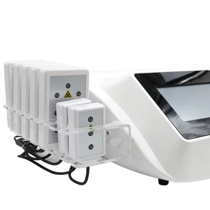 Portable Lipo Slimming Machine, 14 Pads, Anti-Cellulite, Fat Reduction, Firming & Lifting