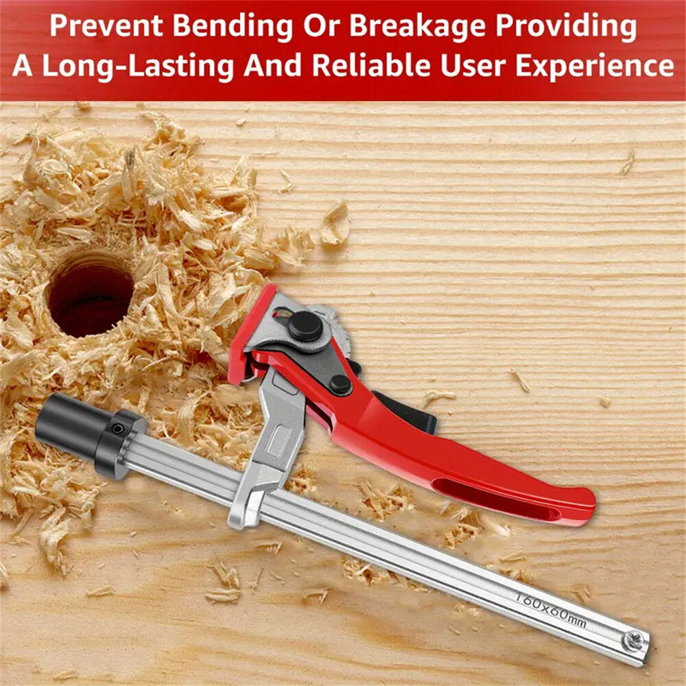 20mm Quick Ratchet Bench Dog Clamp for MFT Table Workbench Hold Down Fixing Tool