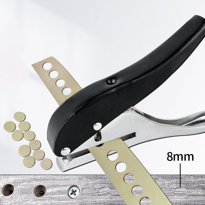 3MM-8MM Hole Punching Tool for Edge Banding, Woodworking, Leather, and Hidden Screw Holes