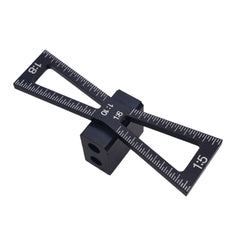 Aluminum Alloy Woodworking Marker - Precision Marking Ruler Gauge