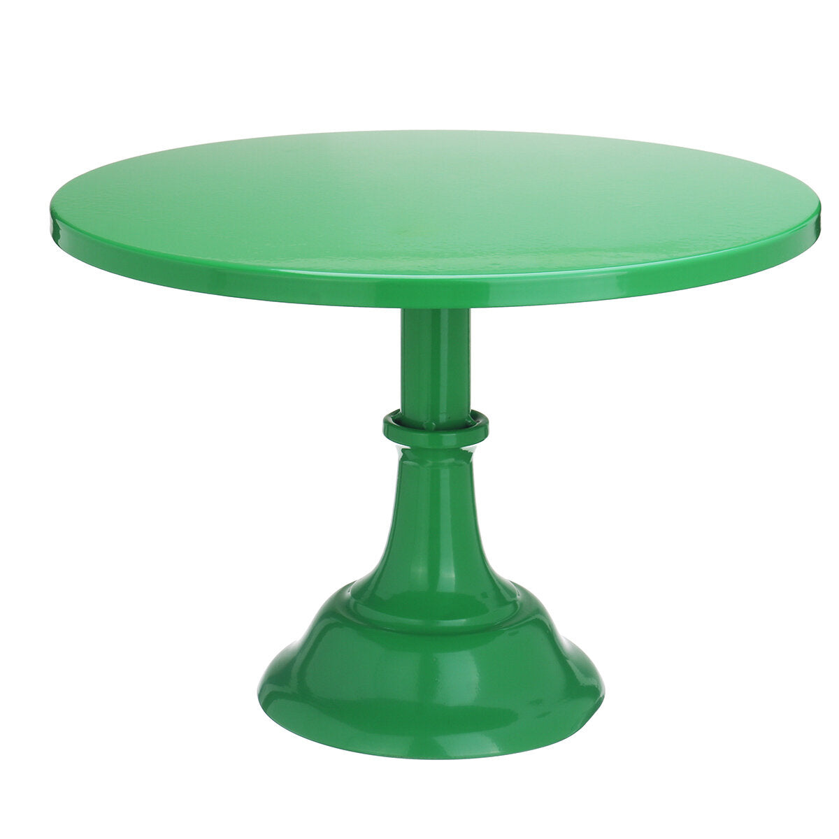 12" Iron Round Cake Stand Pedestal - Dessert Holder for Cupcakes, Wedding Parties, and Cakes