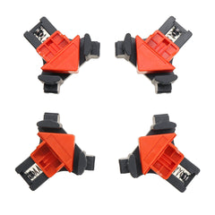 4pcs Adjustable 90 Degree Corner Clamp - Right Angle Woodworking Clip Tool