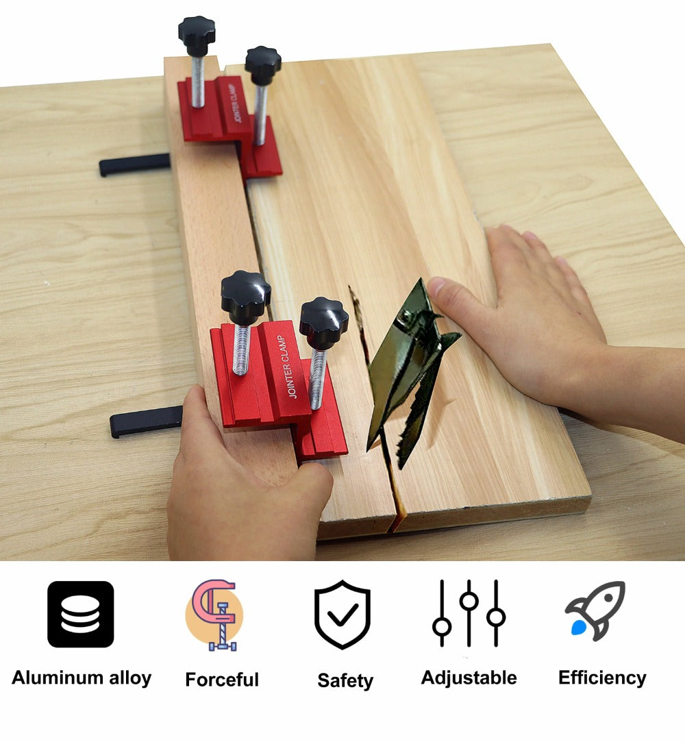 Adjustable Pocket Hole Jig Kit - 2Pcs for DIY Woodworking & Carpentry