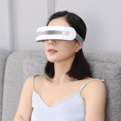 Cold & Hot Compress Eye Massager with Vibration, Bluetooth Music, Temperature Adjustment, and Three Modes