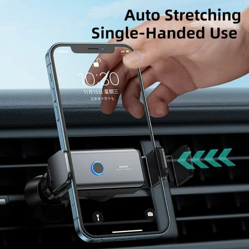 360 Degree Auto Locking Electric Car Phone Holder for 4.7-7.2" iPhone & Samsung Devices