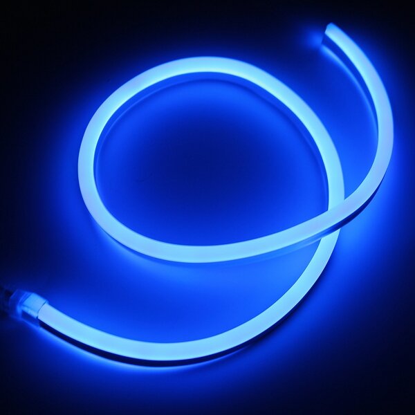 1M 2835 LED Flexible Neon Rope Light, Waterproof 220V for Xmas Outdoor Decor