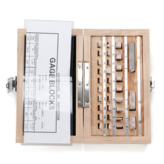 32pcs Steel Metric Gauge Block Set Grade 0, 1.005-50mm Slip Jo Blocks for Woodworking Height Gauge Measurement Tools