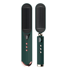 Multifunctional Hair Comb: Curl, Volumize, Flatten, Straighten - Quick Hair Styler & Curler