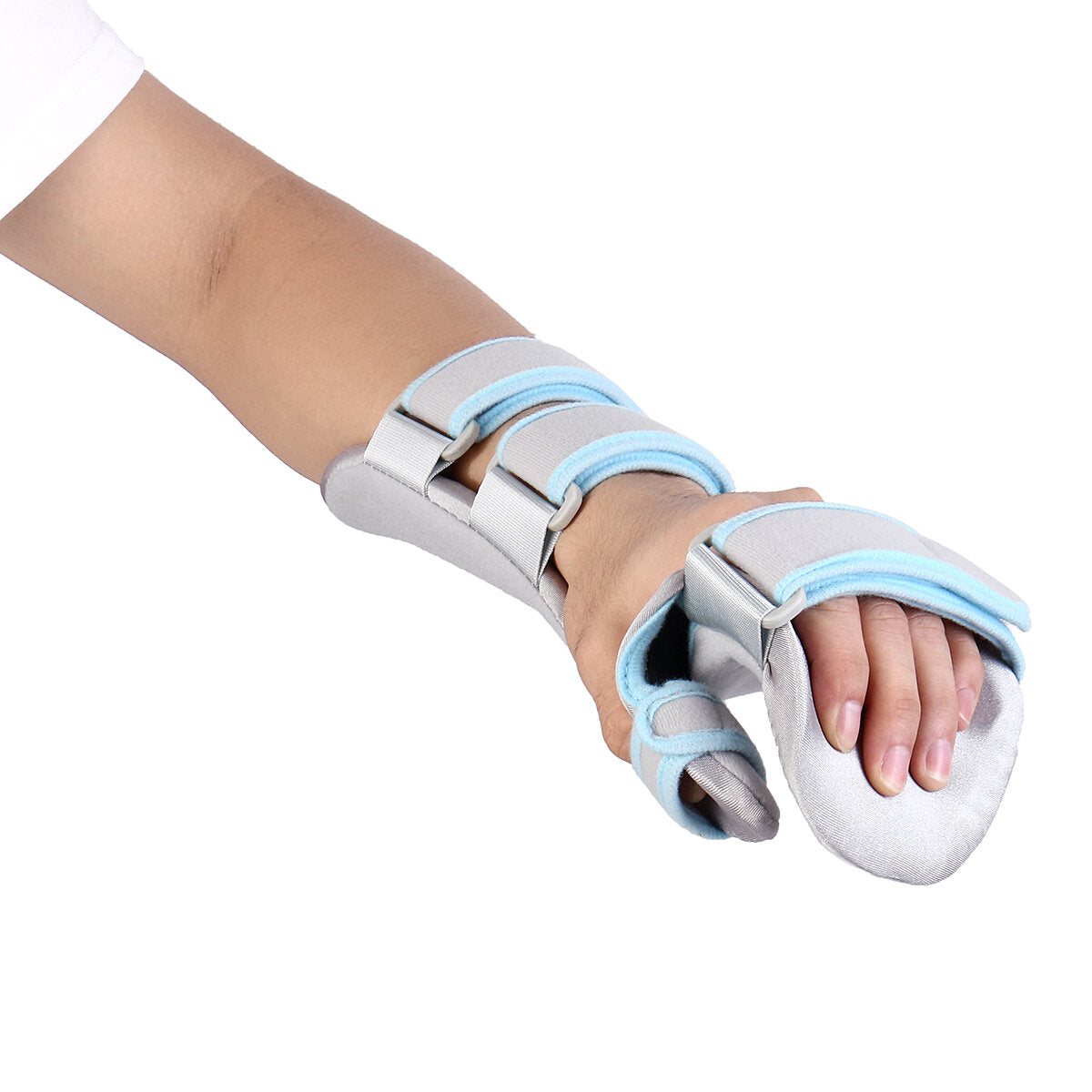 Carpal Tunnel Wrist Brace Support - Forearm Splint for Sprain with Strap and Bar