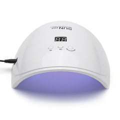 48W LED UV Nail Lamp Dryer Machine for Curing Gel with Timer - Nail Art Baking Glue Tool