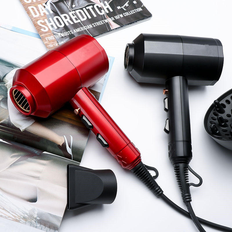 Professional High Power Electric Hair Dryer - Cold & Hot Air, Thermostatic, Home & Salon Use