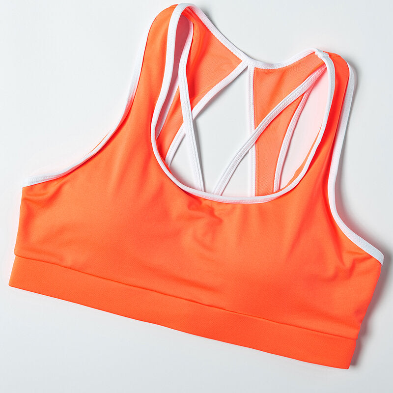 Breathable Women's Sports Vest - Youth Yoga, Running, Fitness Sports Bra Underwear