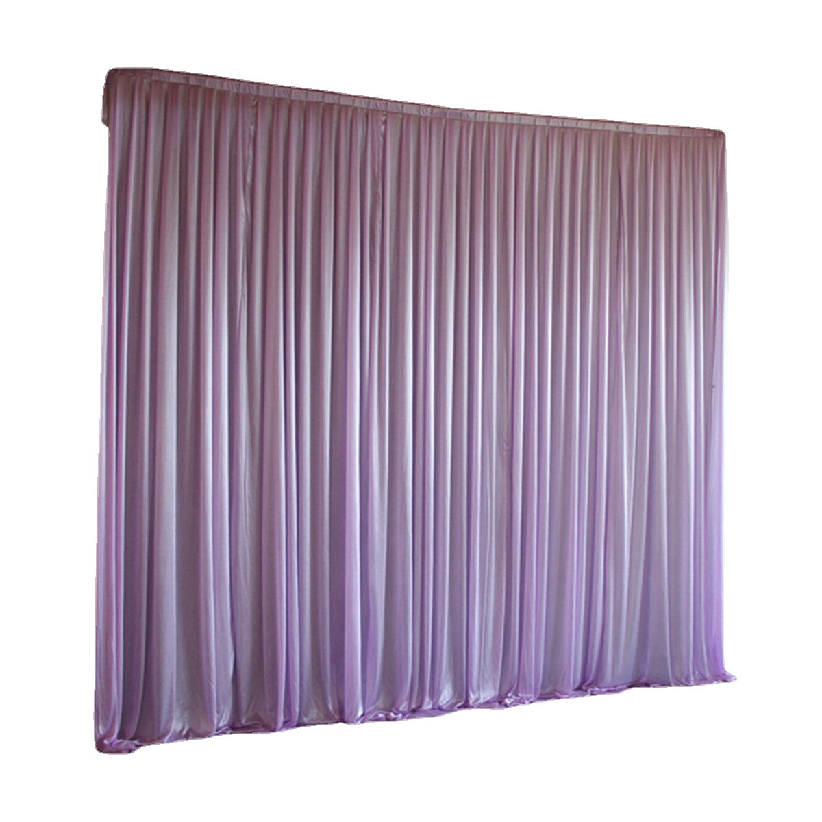 2.4M Colorful Ice Silk Wedding Party Backdrop Curtains Drapes Background