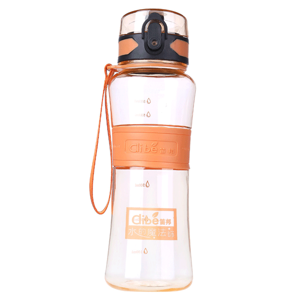 Leak-proof High Capacity Sport Water Bottle with Seal Nozzle, Cover, and Filter for Bicycle Travel