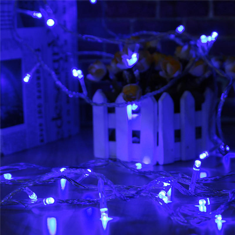 10M 100 LED Waterproof Fairy String Lights - Outdoor Christmas, Wedding, Holiday Party Lamp, EU Plug