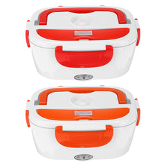 110V Portable Heating Lunch Box - Thermostat Food Warmer & Mini Rice Cooker