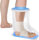 Upgraded Extra Wide Full Leg Cast Cover for Shower - Non-Slip, Reusable, Waterproof Protection