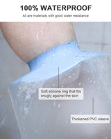 Waterproof Reusable Foot Cast Cover for Shower - Soft & Comfortable Ankle Protector