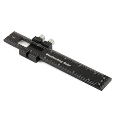 Precision Aluminum Alloy Pocket Ruler for Woodworking and Carpentry