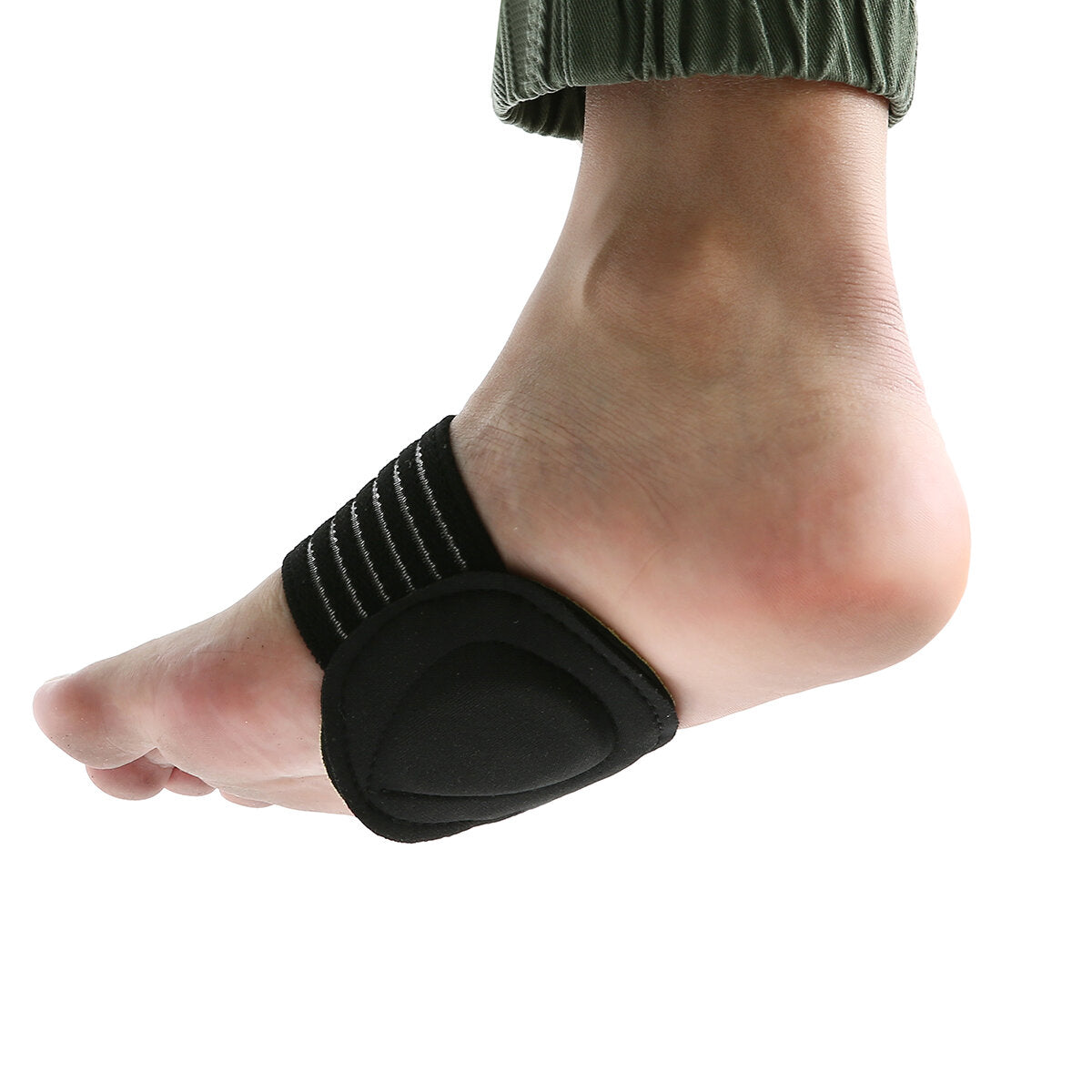 2 Pairs Compression Fasciitis Sleeves - Cushioned Support for Plantar Fasciitis Foot Relief