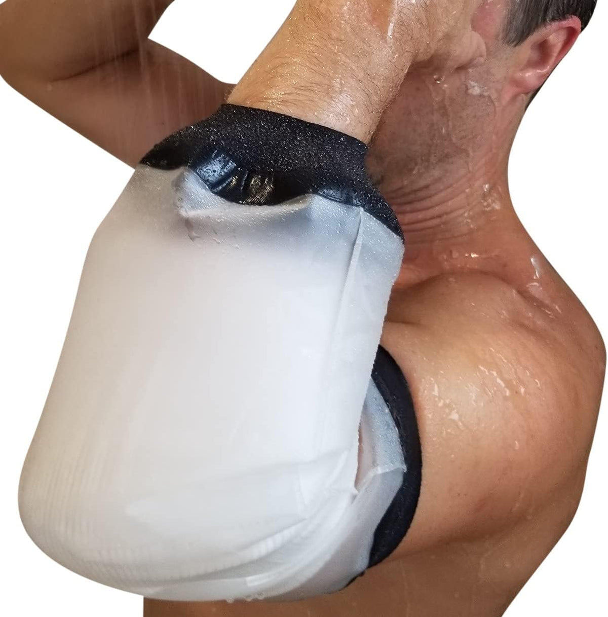 Waterproof Reusable IV & Line Shower Cover | Elbow & Upper Arm Protection for Safe Showering