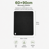 7HealthWell | EarthSc™ Ultra-Thin Grounding Mat (Black) - For Enhanced Relaxation & Daily Well-being