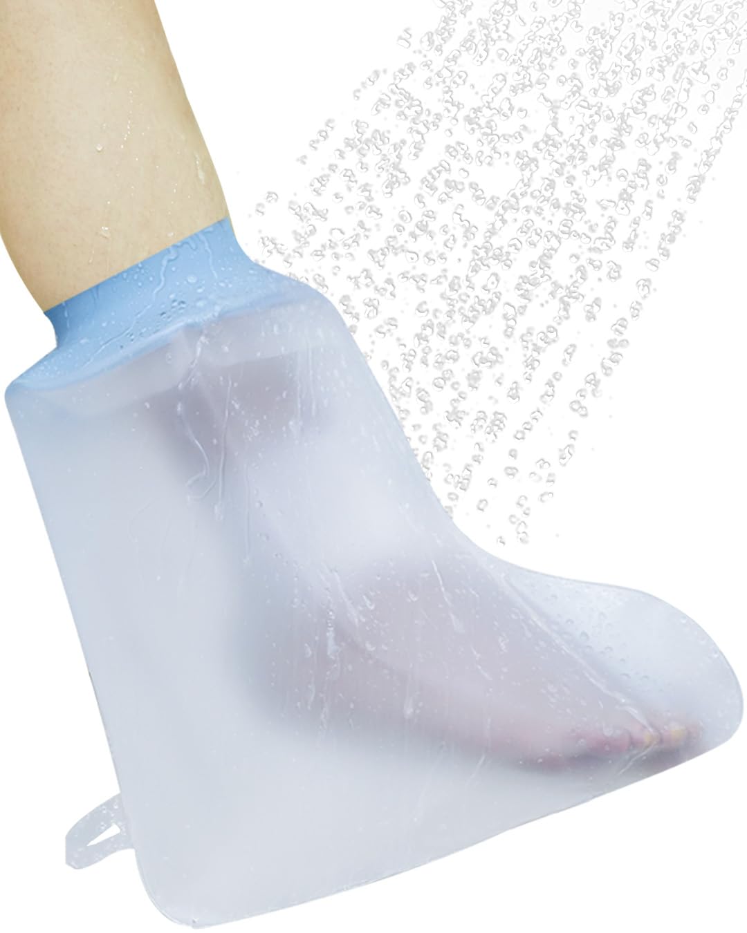 Waterproof Reusable Foot Cast Cover for Shower - Soft & Comfortable Ankle Protector