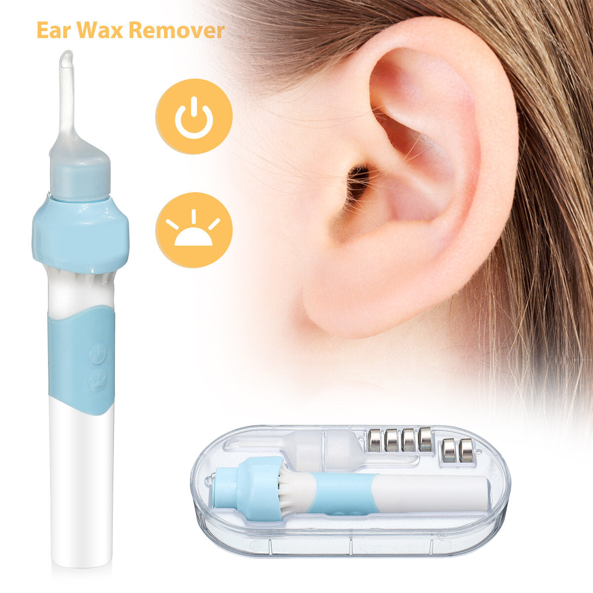 Electric Ear Suction Cleaner - Safe and Effective Ear Scoop Tool