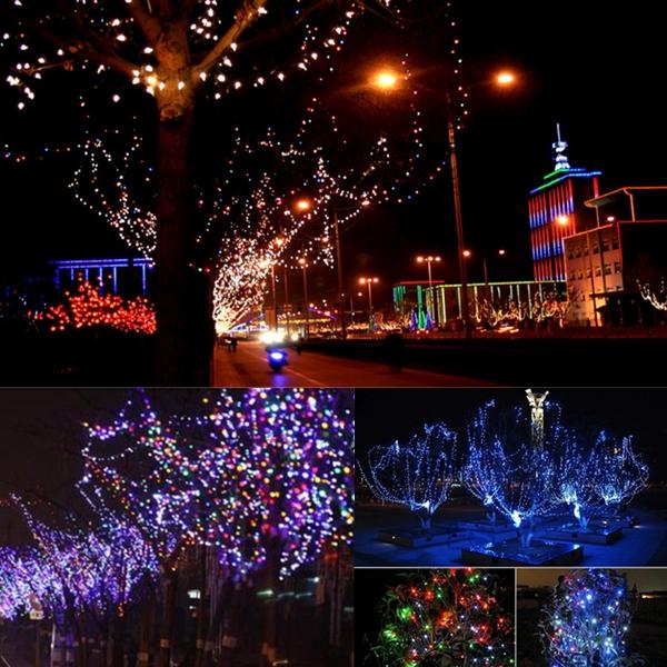 200 LED Solar Powered Fairy String Lights - Garden Party & Christmas Decor