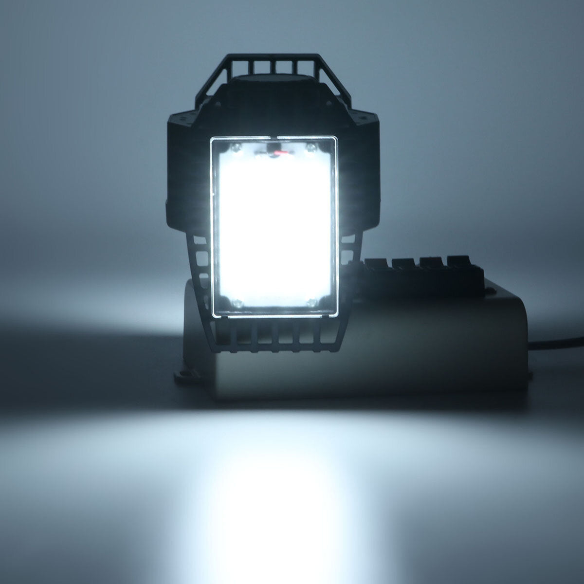 Faltbare LED-Garagenleuchte E26/E27 64/96LED für Werkstatt, Supermarkt, Fitnessstudiolampe