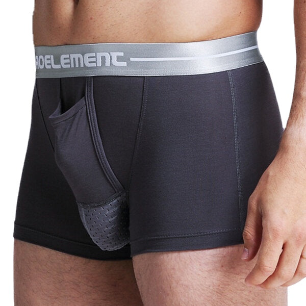 Men's Modal U-Convex Separation Boxers Briefs - Health Care Casual Underwear