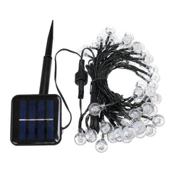 9.5m USB & Solar Powered 50 LED String Lights - Outdoor Garden, Path, Yard Waterproof Decor Lamp