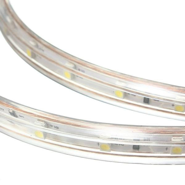 14M 49W Waterproof IP67 SMD 3528 840 LED Strip Light for Christmas Party Outdoor AC 220V