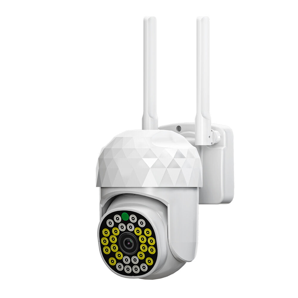 HD 2MP WiFi IP Camera - Waterproof, Infrared, Full Color Night Vision, 28 Lights Security Camera