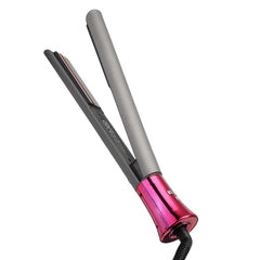 Professional 35W Hair Straightener & Curler with LED Display - Heating Hair Styling Accessories