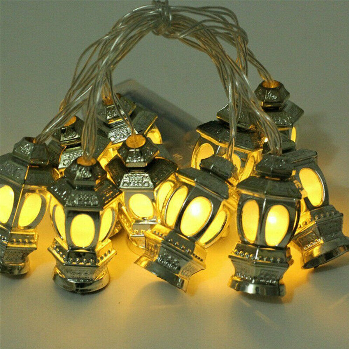 1.65m Multicolored LED Fairy Lights - Lantern RO Palace Lamp for Party & Home Decor