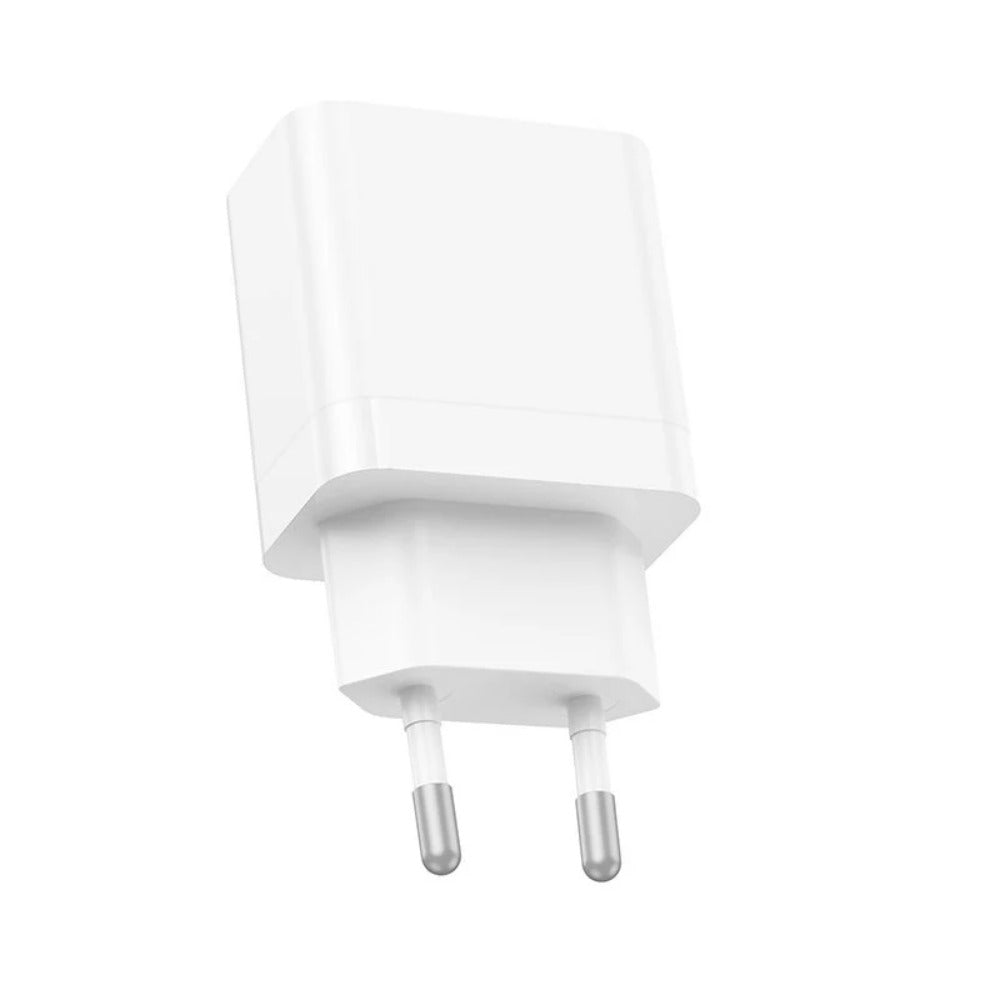 10,5 W Dual USB-A Schnellladegerät mit EU-Stecker für iPhone, Huawei, Samsung, Xiaomi