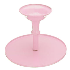 12" Iron Round Cake Stand Pedestal - Dessert Holder for Cupcakes, Wedding Parties, and Cakes